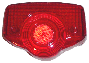 tail light lens Honda 750 tail light lens 1969-1971